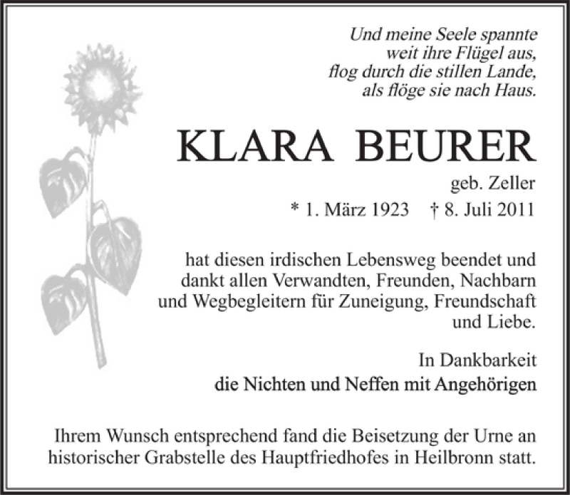  Traueranzeige für UndspannteFlügelB2IF2wärz2IWPQ2222Á2VF2tuli2PH II vom 16.07.2011 aus 