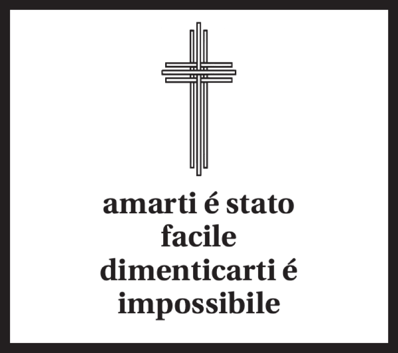  Traueranzeige für amartiéstatofaciledimenticartié impossibile vom 05.02.2013 aus 