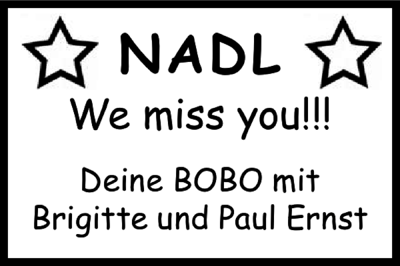  Traueranzeige für Nadl Nadl vom 25.01.2014 aus 