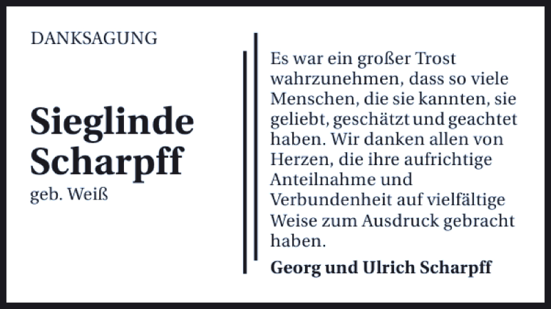  Traueranzeige für dass so viele M DANKSAGUNG Es war ein großer Trost wahrzunehmen vom 12.06.2014 aus 
