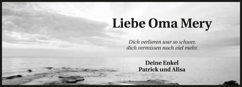  Traueranzeige für Marianne Söhner vom 13.01.2016 aus 