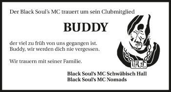 Traueranzeige von Uwe Brand 