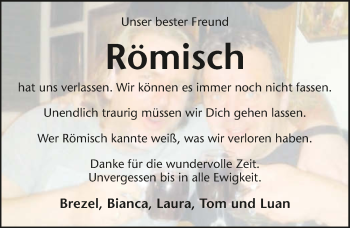 Traueranzeige von Ralf Lohmann 