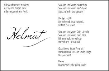 Traueranzeige von Helmut Wagner von GESAMT